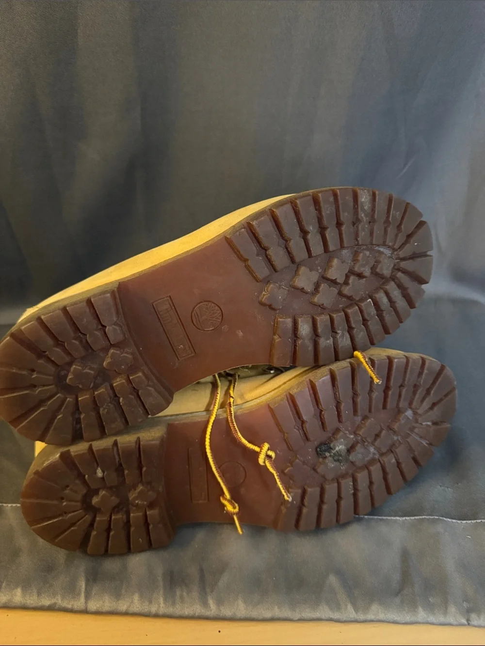 Timberland Wheat/Suede Work Boots - Honey Tan